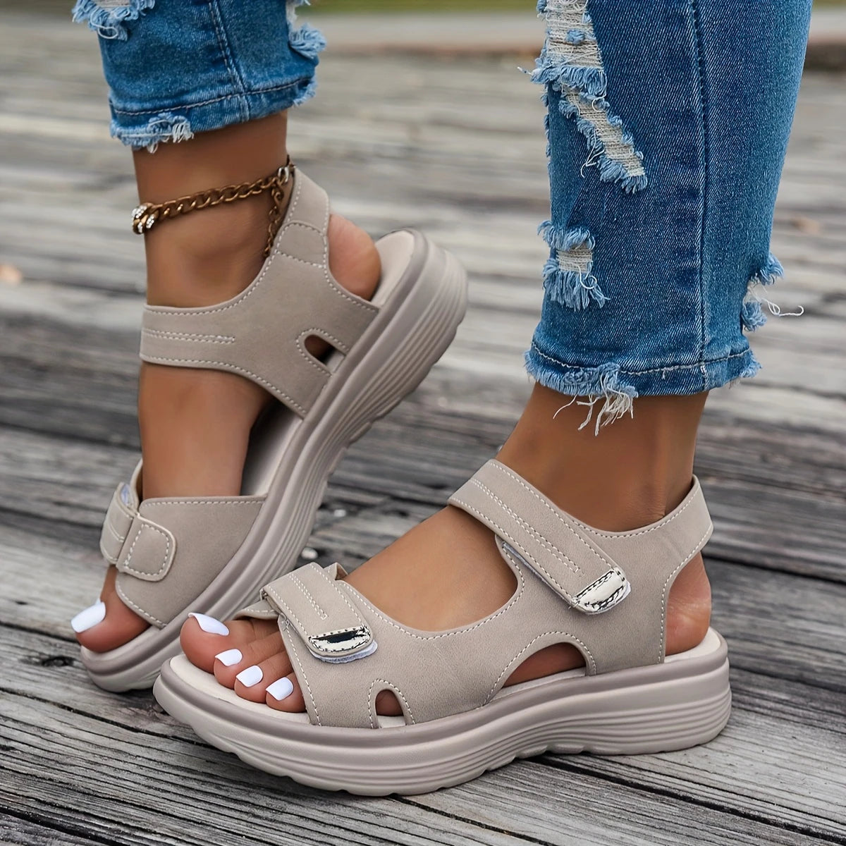 Ulla™ | Komfortabel Sommersandal