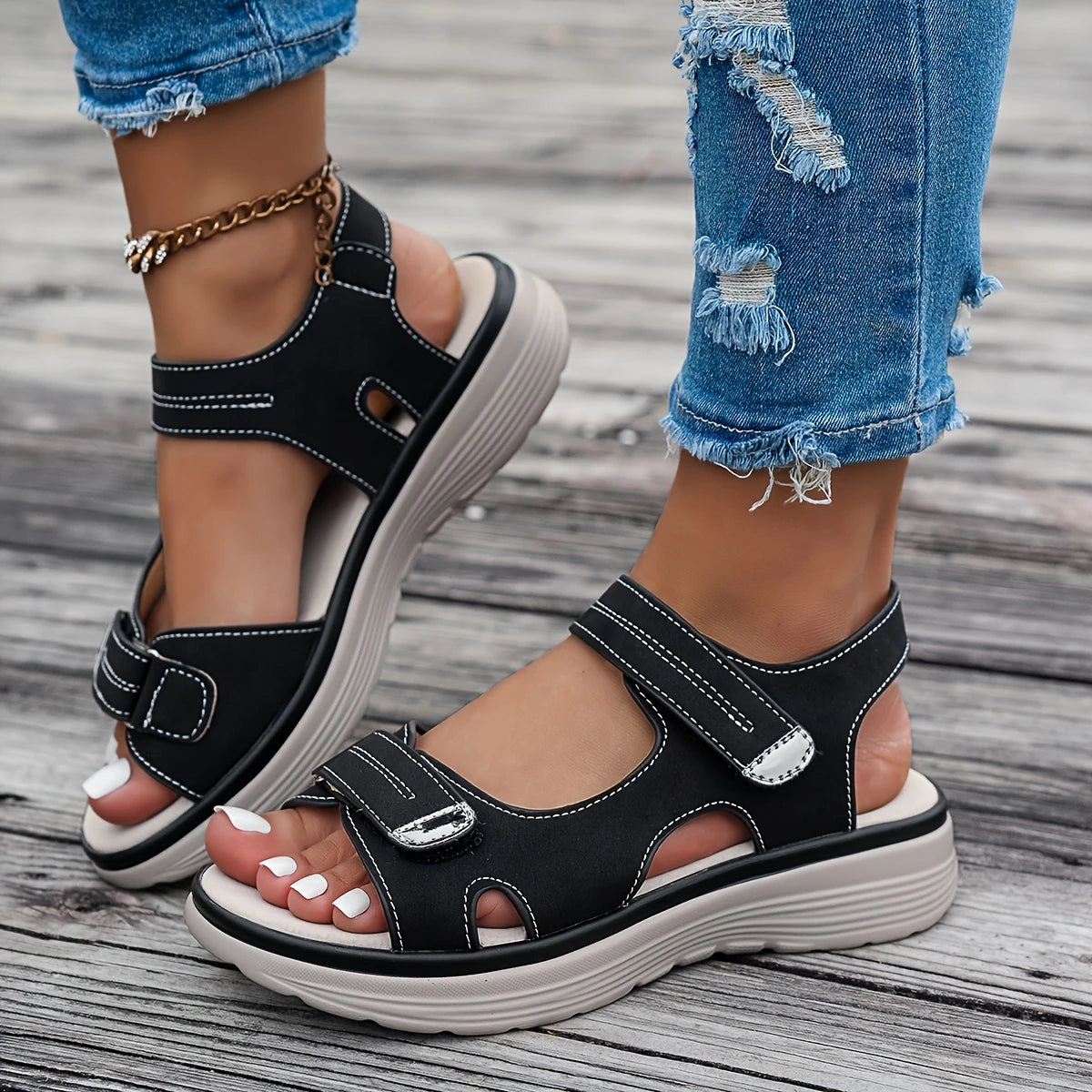 Ulla™ | Komfortabel Sommersandal