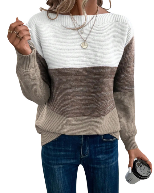 Aurora™ | Ombre strikket sweater